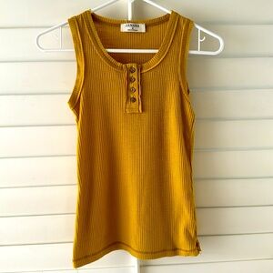 Yellow tank
